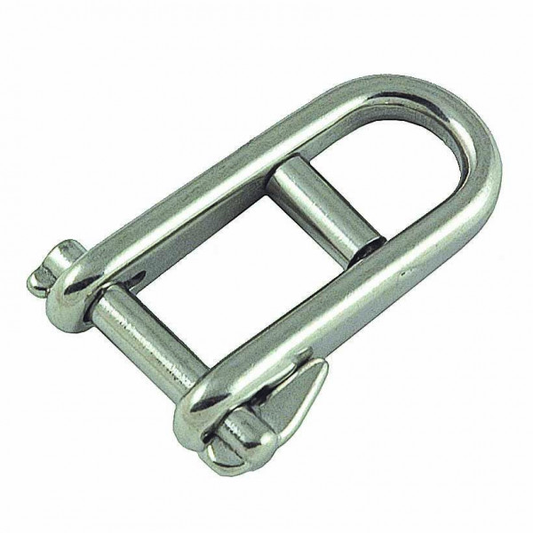 Stainless Steel Shackle with Key Pin and Bar