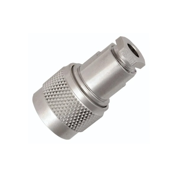 N Type Plug for RG58 Cable - Nickel Plated Brass ACC140