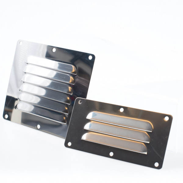 Louvered Vent Stainless Steel