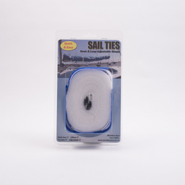 Sail Ties Hook & Loop Adjustable