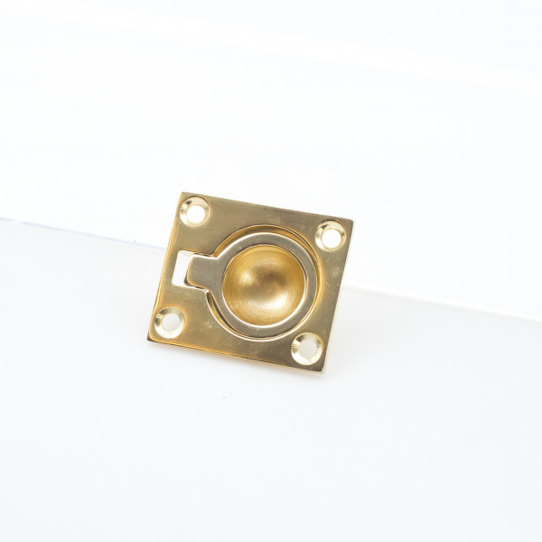 Brass ring pull
