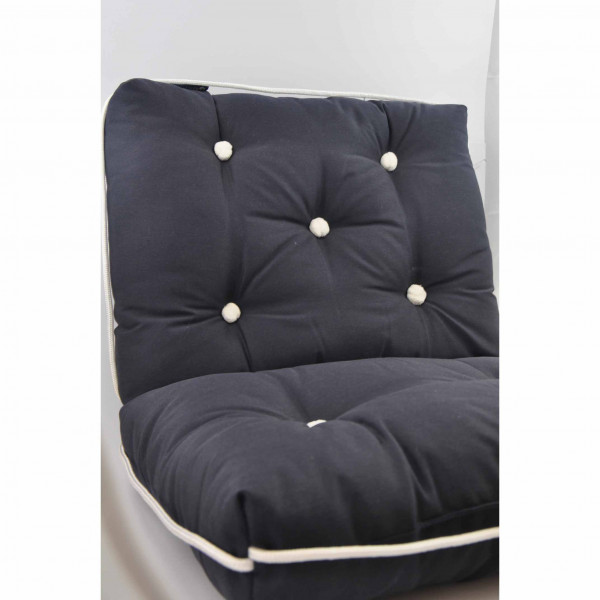 Kapok Cushion Double Navy