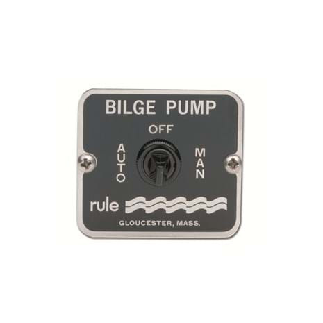 Rule 3 way Bilge Pump Switch Panel