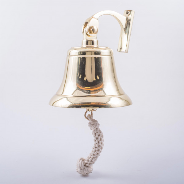 Davey and Co. Bell and Bracket Polished Brass